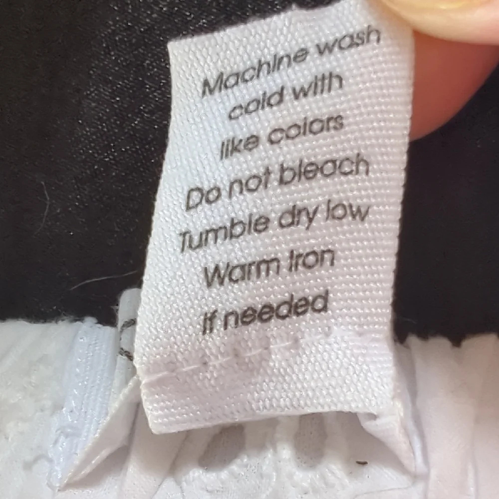 Japna White Eyelet Mini Cotton White Skirt - Picture 3 of 4